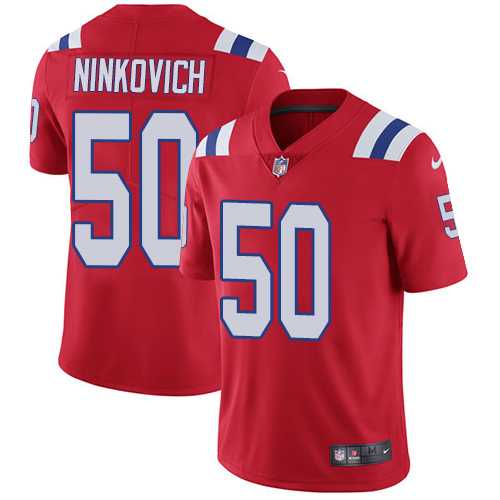 Nike New England Patriots #50 Rob Ninkovich Red Alternate NFL Vapor Untouchable Limited Jersey,We sell and wholesale Nike New England Patriots #50 Rob Ninkovich Red Alternate NFL Vapor Untouchable Limited Jersey on line form chian!